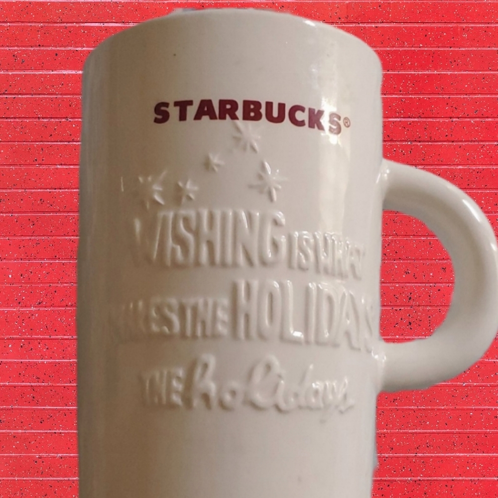 Starbucks Classic Holiday Coffee Mug 2010